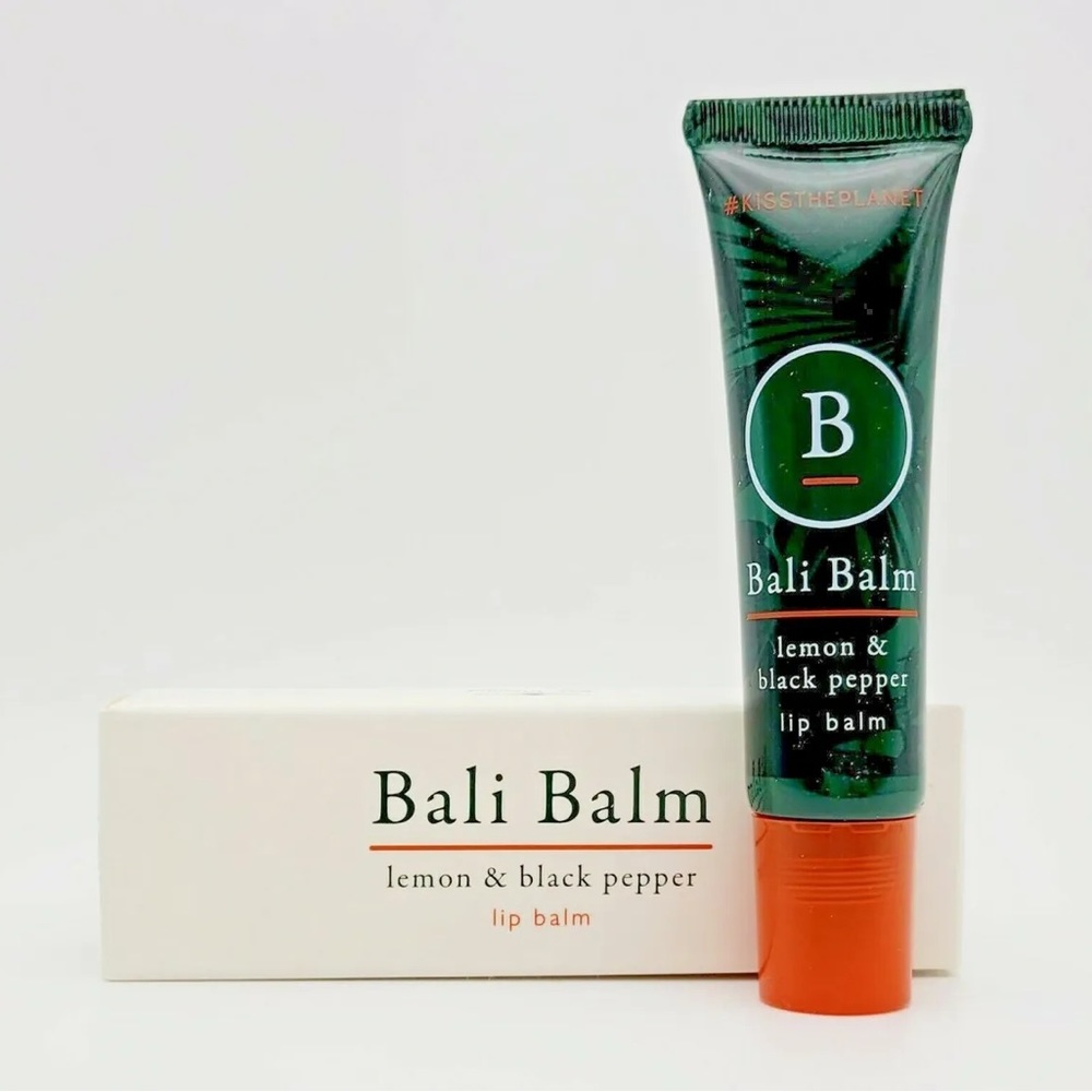 💄5/$30 | Bali Balm Lemon & Black Pepper Lip Balm NIB